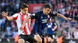 Dávid Strelec v zápase proti Southamptonu.