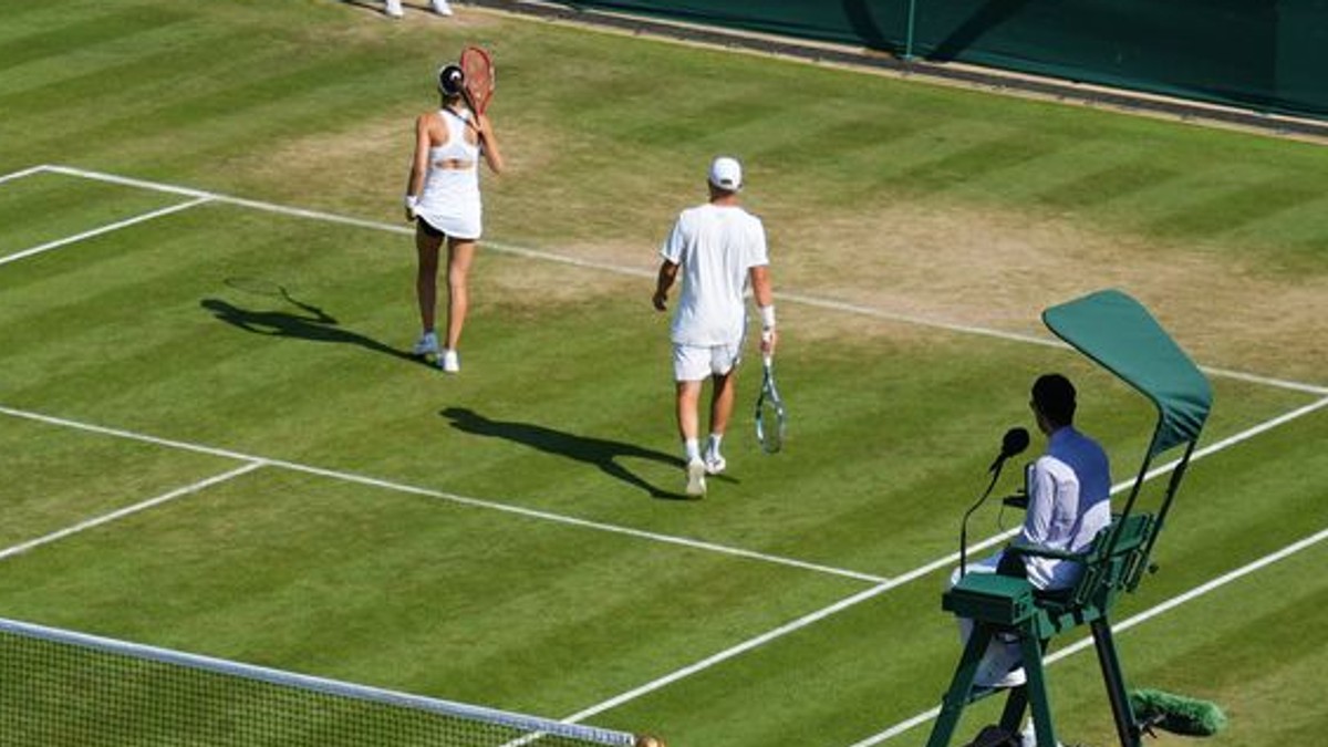 Slovensko-britský pár Tereza Mihalíková, Lloyd Glasspool. 