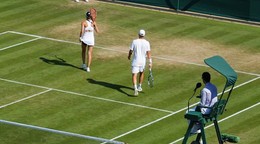 Slovensko-britský pár Tereza Mihalíková, Lloyd Glasspool. 