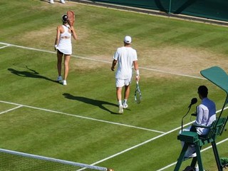 Slovensko-britský pár Tereza Mihalíková, Lloyd Glasspool. 
