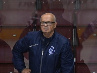 Tréner Peter Mikula.