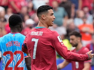 Cristiano Ronaldo v zápase Portugalsko - DR Kongo na MS vo futbale 2026.