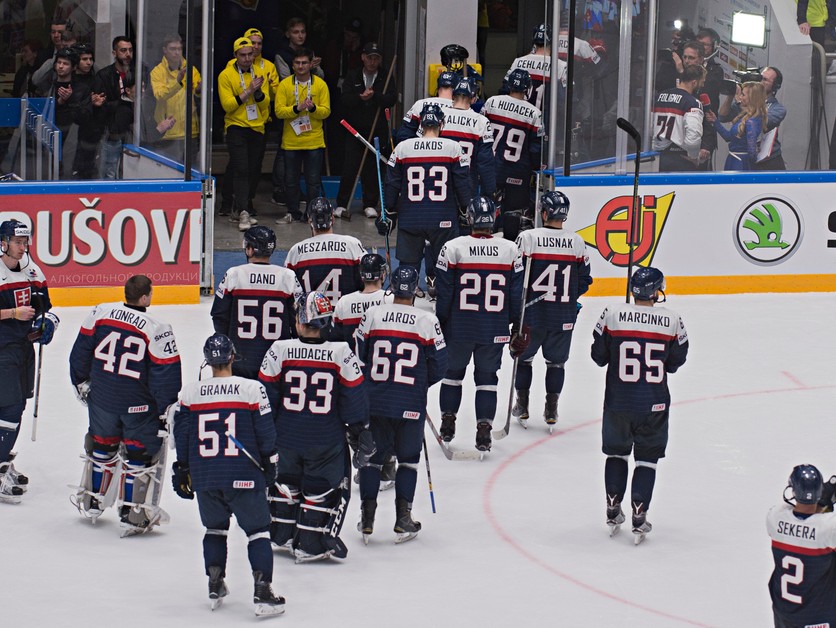 Hokejisti Slovenska opäť skončili na majstrovstvách sveta v základnej skupine.