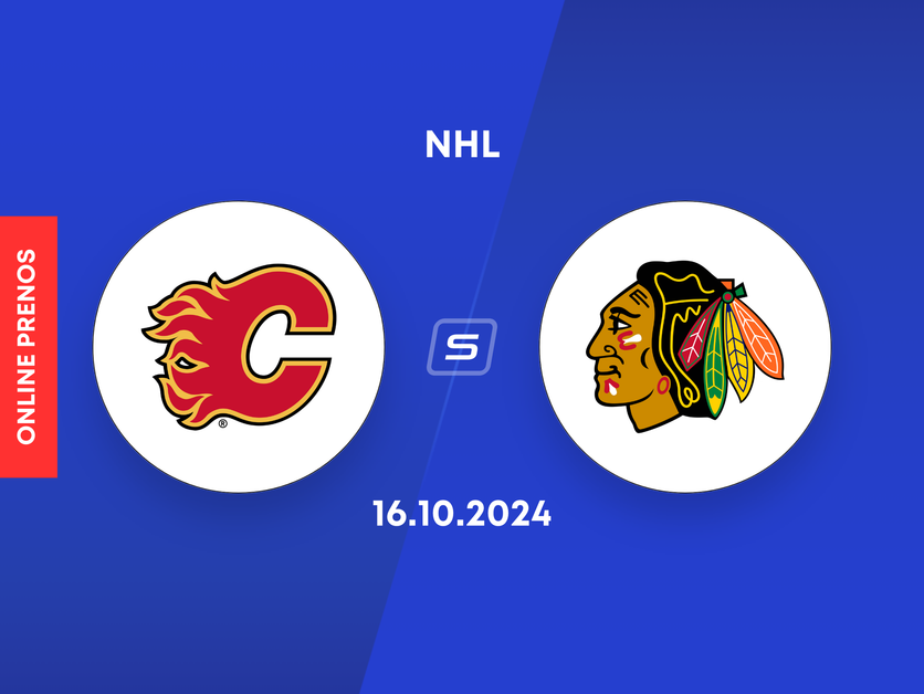 Calgary Flames - Chicago Blackhawks: ONLINE prenos zo zápasu NHL.