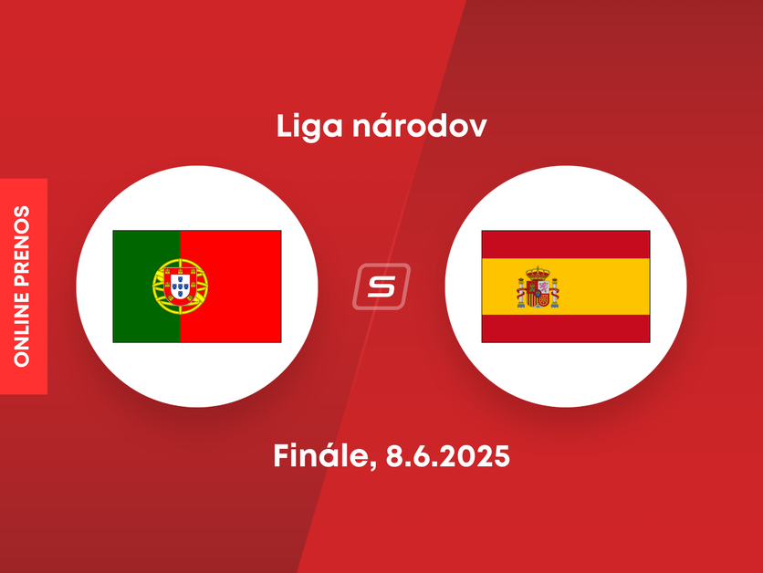 Portugalsko - Španielsko: ONLINE prenos z finálového zápasu Ligy národov.