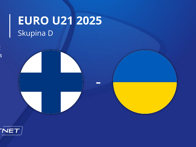 Fínsko - Ukrajina: ONLINE prenos zo zápasu na EURO U21 2025 (ME vo futbale do 21 rokov) na Slovensku.