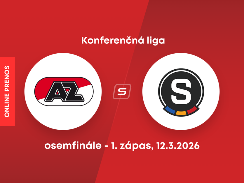 AZ Alkmaar - AC Sparta Praha: ONLINE prenos zo zápasu osemfinále Konferenčnej ligy. 