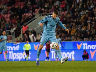 Fotka z derby FC Spartak Trnava - ŠK Slovan Bratislava.
