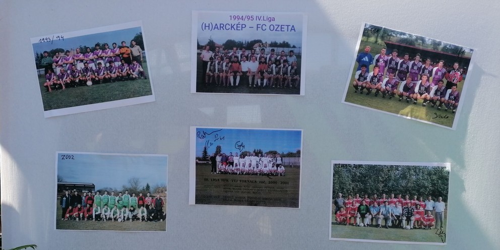 Fotografie z histórie futbalu v Tornali.
