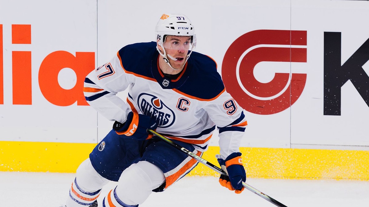 Kapitán Edmonton Oilers Connor McDavid.