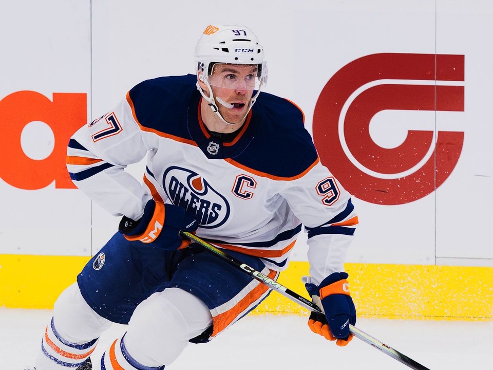 Kapitán Edmonton Oilers Connor McDavid.