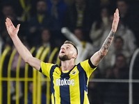 Slovenský futbalista Milan Škriniar v klube Fenerbahce Istanbu.