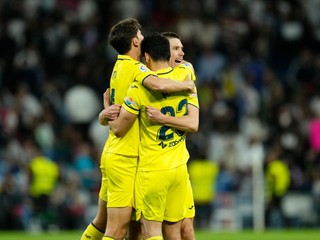 Radosť hráčov Villarrealu.