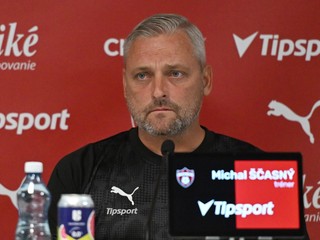 Tréner Trnavy Michal Ščasný.