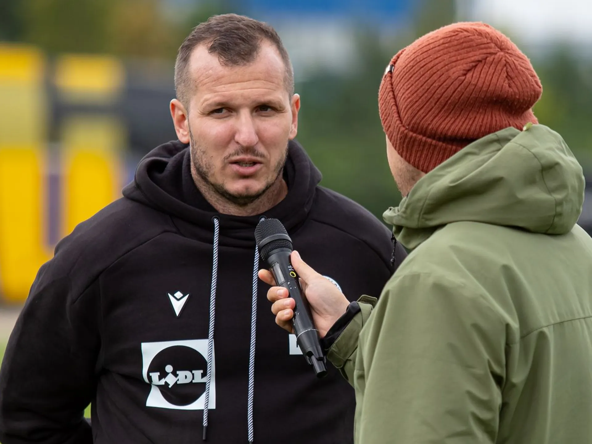 Juraj Ančic v rozhovore po prípravnom zápase Slovensko U18 – Maďarsko U18 v Dunajskej Strede (3.10.2024)