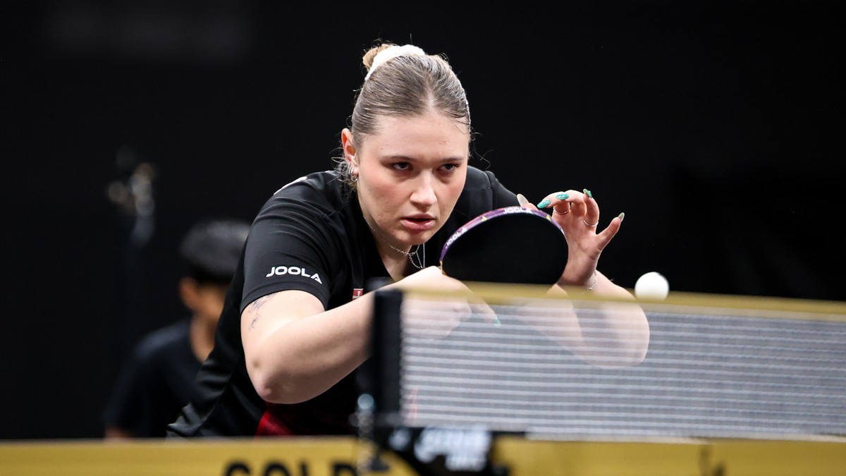 Slovenská stolná tenistka Tatiana Kukuľková.