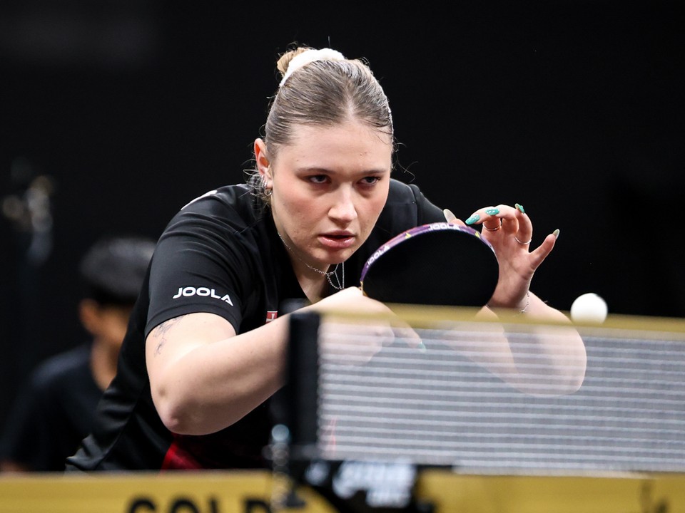 Slovenská stolná tenistka Tatiana Kukuľková.