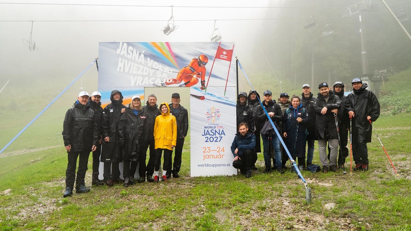 Fotografia z kontroly FIS v Jasnej.