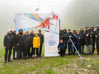 Fotografia z kontroly FIS v Jasnej.