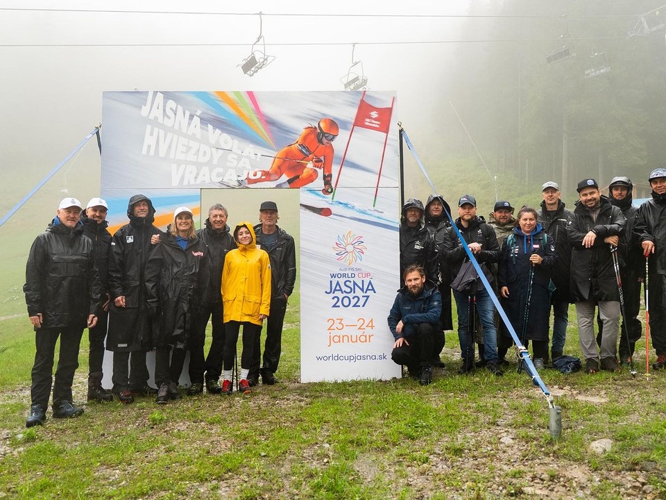 Fotografia z kontroly FIS v Jasnej.