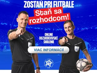 Staň sa rozhodcom, prvý krok môžeš urobiť cez online školenie