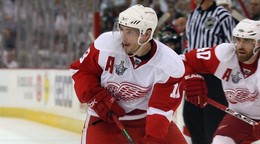 Pavel Daciuk v drese Detroitu Red Wings.