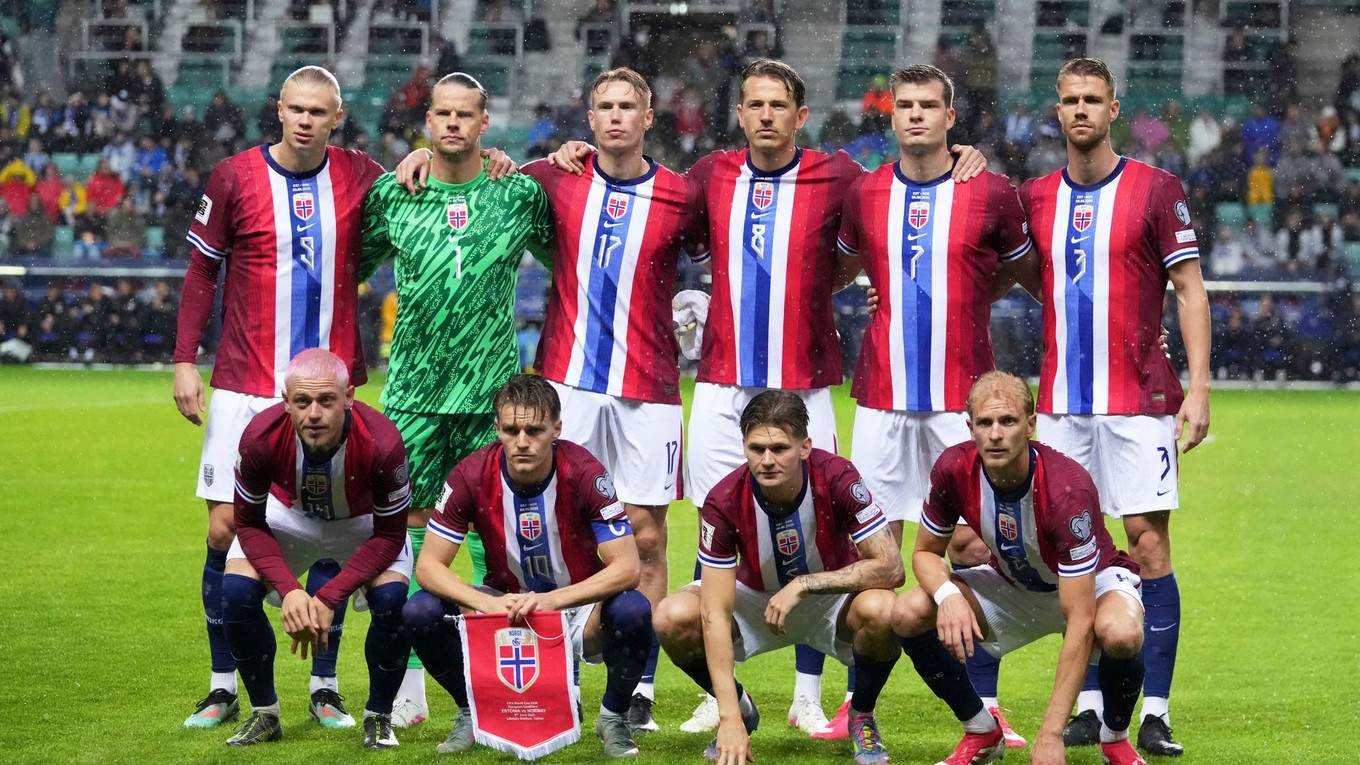 Futbalisti Nórska.