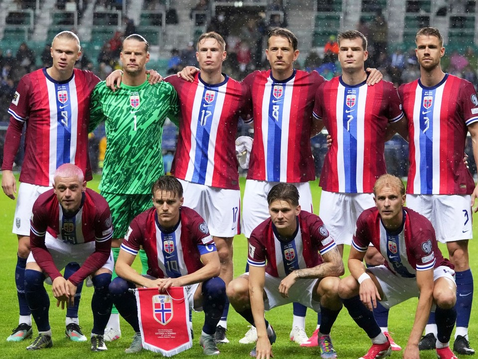 Futbalisti Nórska.