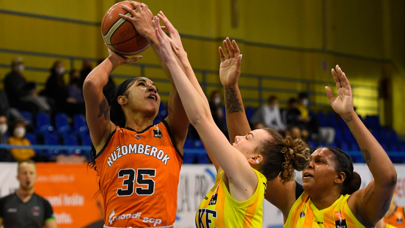 Basketbalistky Ružomberka potvrdili pozíciu favorita v Košiciach.