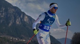 Slovenský reprezentant v parabežeckom lyžovaní Alex Lajtman