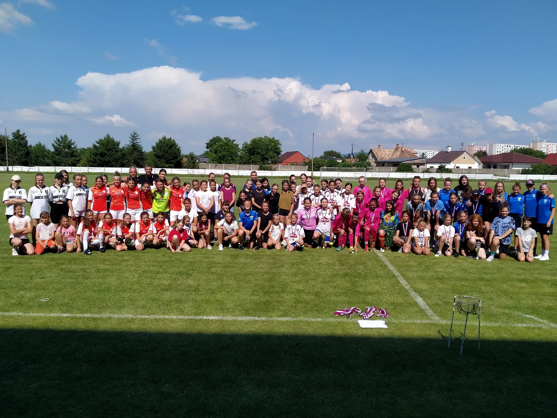 Vydarená oslava dievčenského futbalu