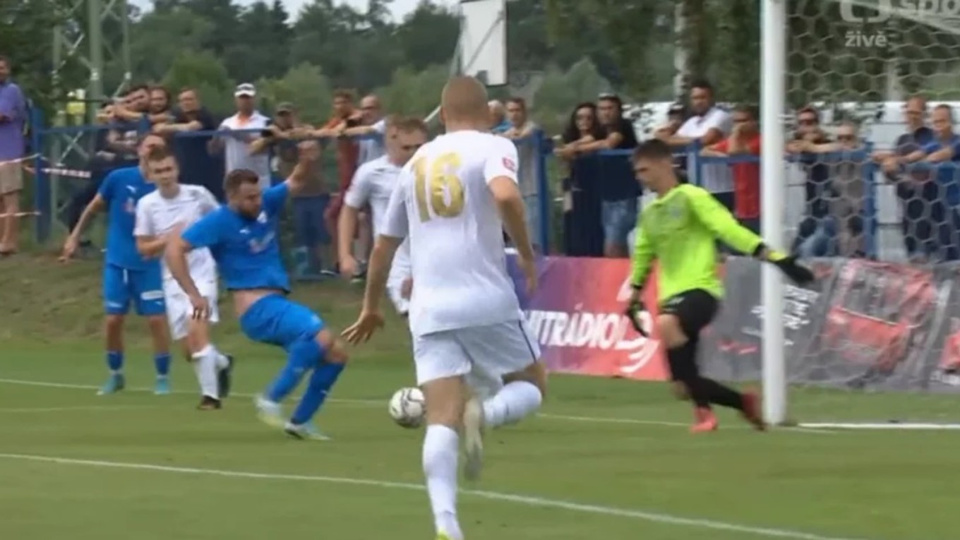 Zápas predkola vyhralo Řepiště pred kamerami televízie.