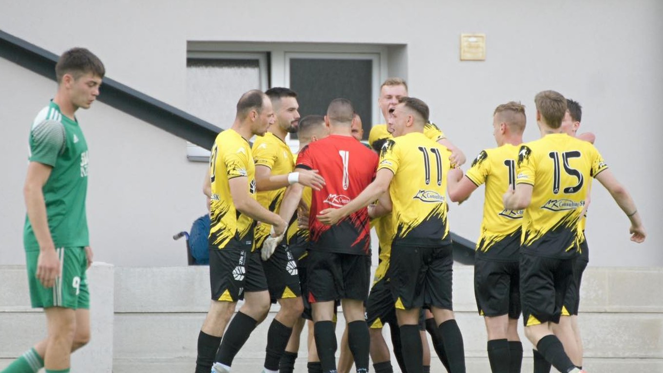 Futbalisti FC Baník Prievidza.