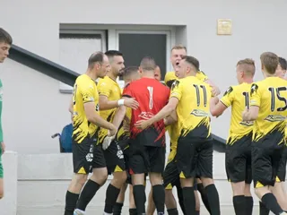 Futbalisti FC Baník Prievidza.