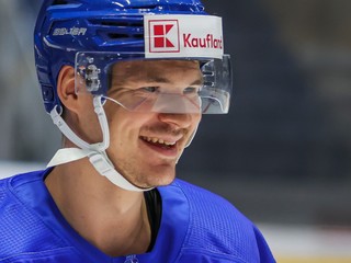 Slovenský hokejista Miloš Kelemen.