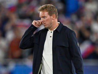 Tréner Nemecka Julian Nagelsmann po prehre 0:2 proti Slovensku.