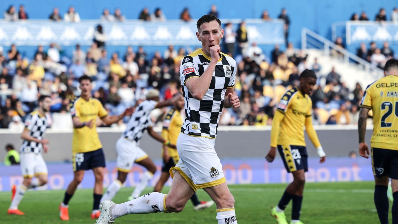 Róbert Boženík v drese Boavisty Porto.