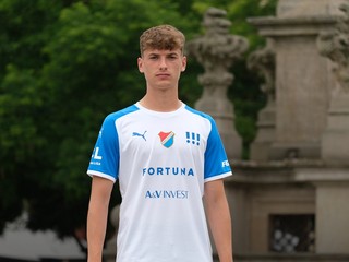 Tomáš Rigo v drese Baníka Ostrava.