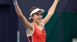 Slovenská tenistka Mia Pohánková.