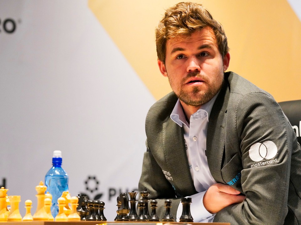 Magnus Carlsen.