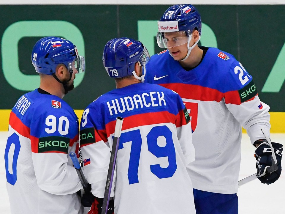 Michal Ivan, Libor Hudáček a Tomáš Tatar.