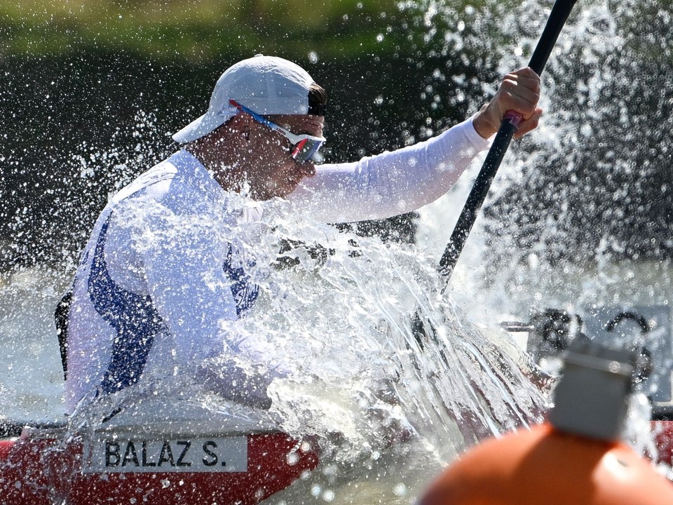 Samuel Baláž na európskej olympijskej kvalifikácii v Szegede.