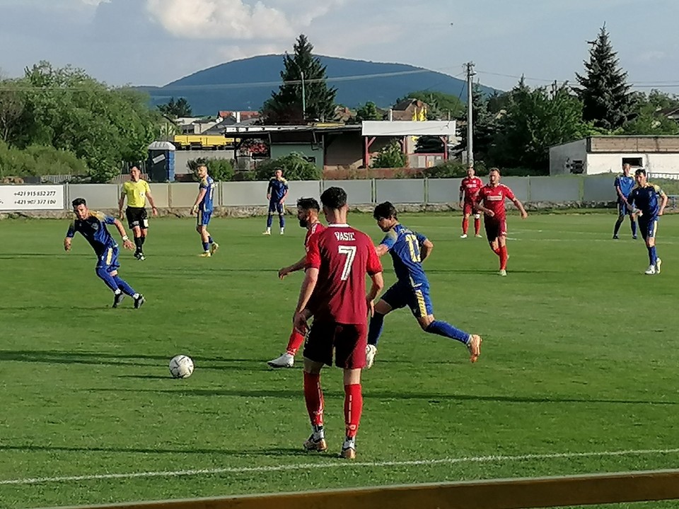 Momentka zo zápasu Fiľakovo - Stará Ľubovňa.