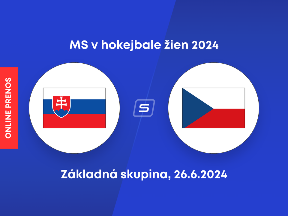 Slovensko - Česko: Sledujte s nami online prenos zo skupinového zápasu MS v hokejbale žien 2024. 