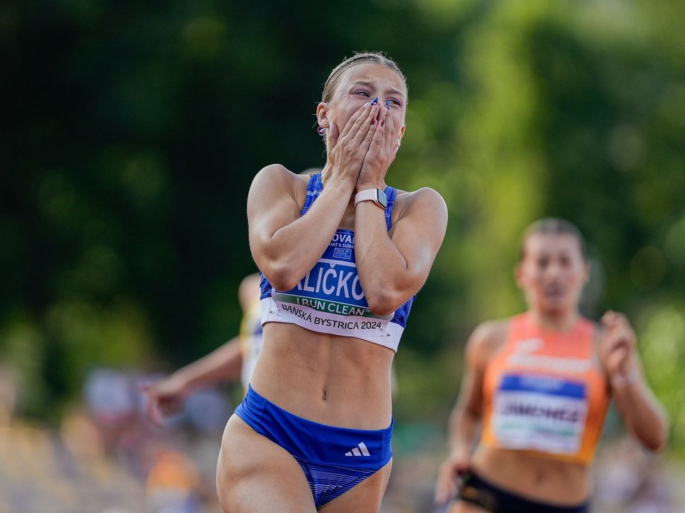 Laura Frličková. Archívny záber.