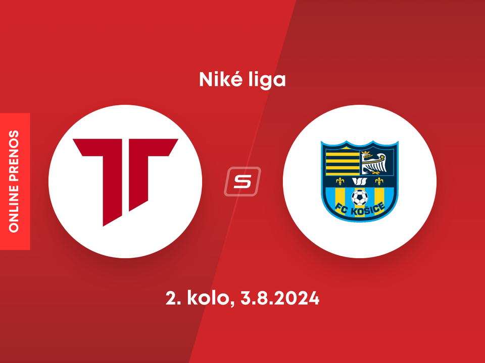 AS Trenčín - 1. FC Košice: ONLINE prenos z 2. kola Niké ligy.