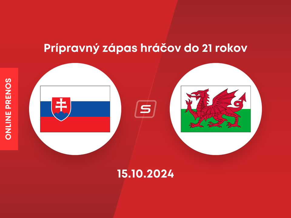 Slovensko U21 - Wales U21: ONLINE prenos z priateľského zápasu hráčov do 21 rokov.