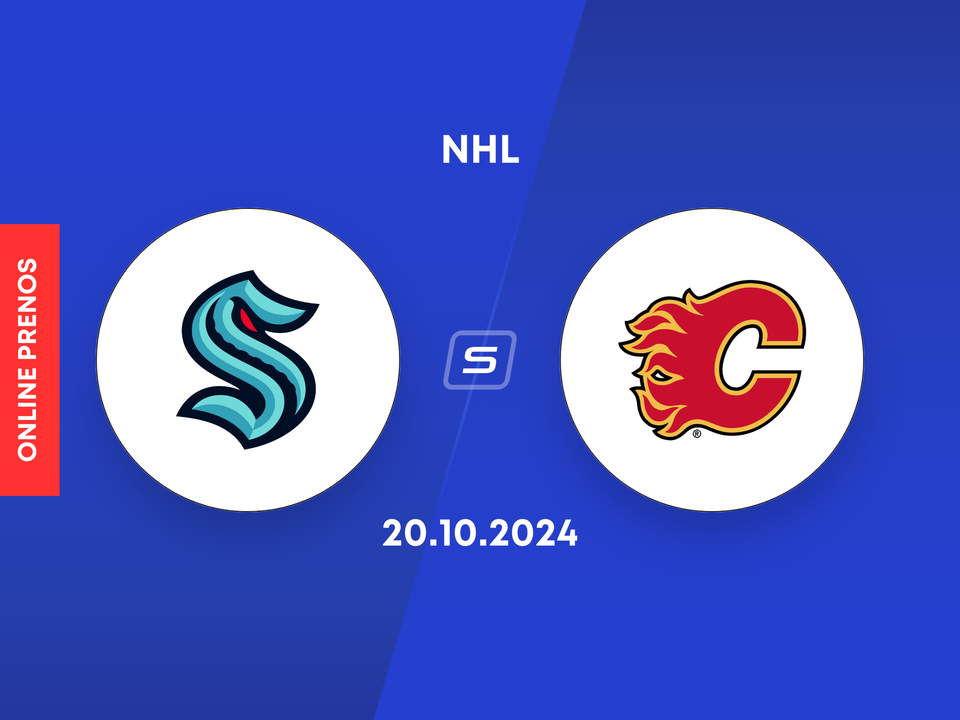 Seattle Kraken - Calgary Flames: ONLINE prenos zo zápasu NHL.