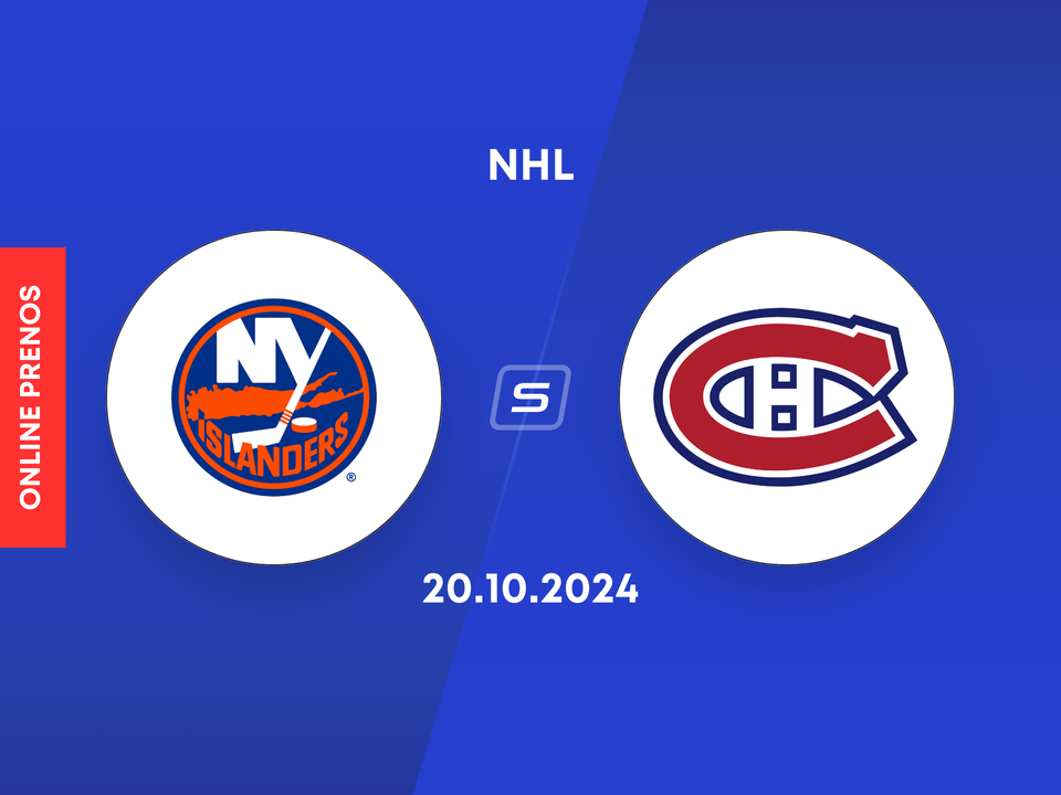 New York Islanders -  Montreal Canadiens: ONLINE prenos zo zápasu NHL.