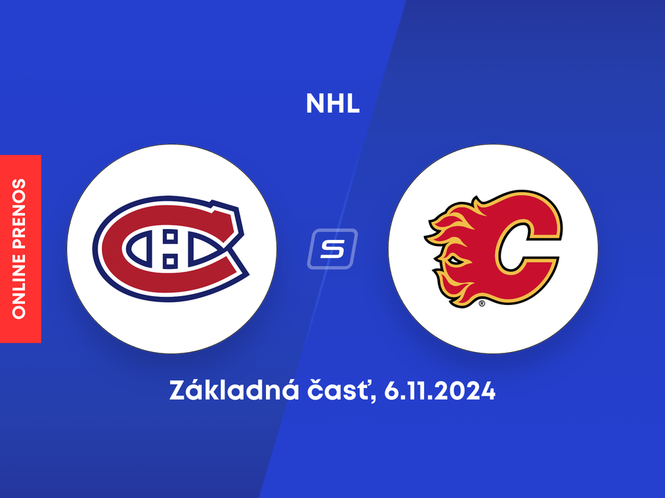 Montreal Canadiens - Calgary Flames: ONLINE prenos zo zápasu NHL.